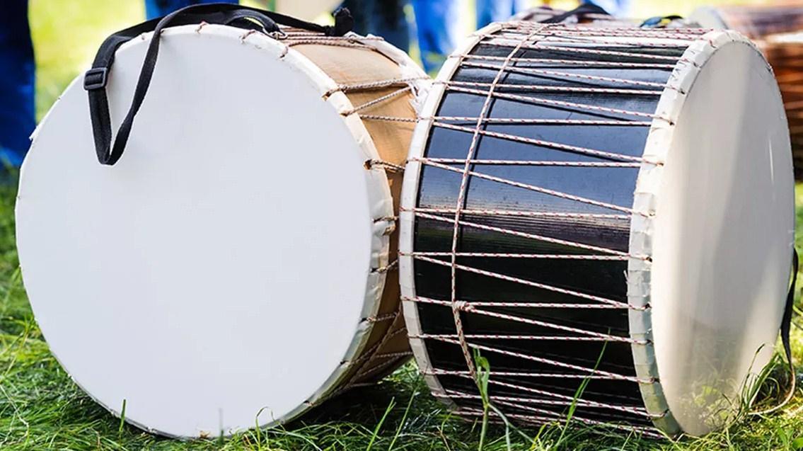 Davul, Doble drum musik rakyat turki
