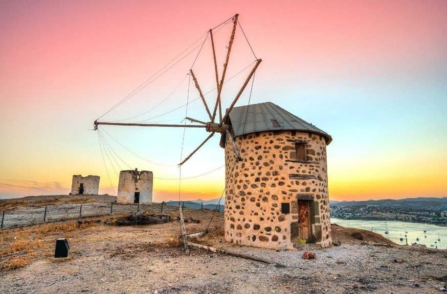 Bodrum windmills
